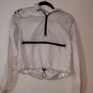 White Thin Wind Breaker